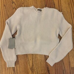 Beatriz Camacho Cream Knit Sweater